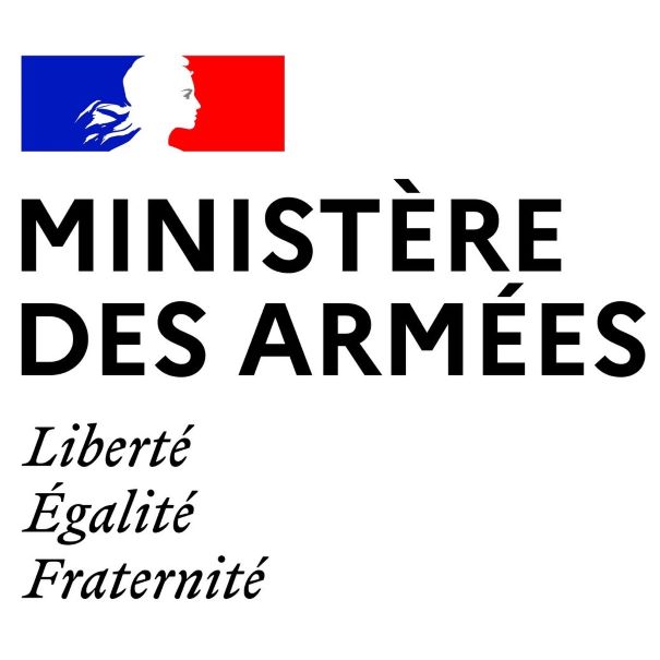 Ministère des armées. Liberté, égalité, fraternité.