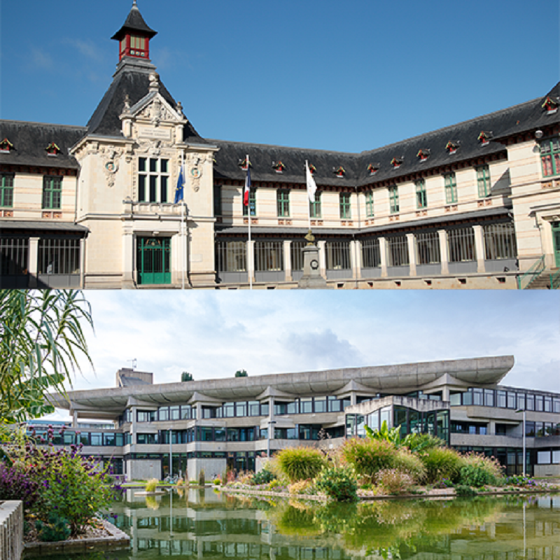 Photo des campus de Rennes et Angers